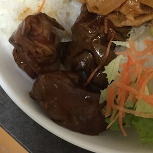 鳥レバーの甘辛煮